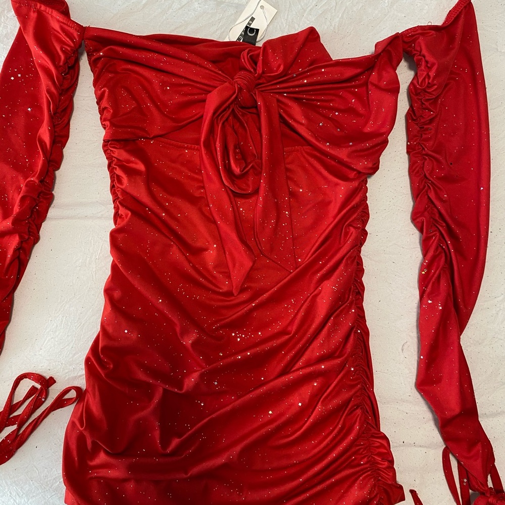 Red dress